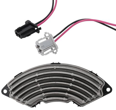 Opaltool Resistencia del ventilador del motor del calentador de coche con cable de enchufe para Citroen Berlingo C4 Picasso Peugeot Grande Punto Linea 500 Panda Corsa 6441.CE