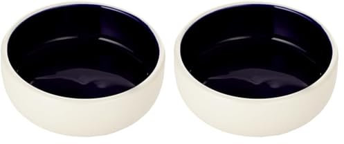 Trixie Ceramic Cat Bowl, 13 cm (Pack of 2)