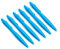 Lot de 6 stylets tactiles universels pour 3DS 2DS NDS DSi pour console Wii U Gamepad 3DS/2DS XL LL NDSi DS Lite Bleu ciel