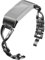 Bracelet de rechange en alliage de zinc noir pour Fitbit Charge 2, maillons réglables, One Size, Zinc, Pas de gemme