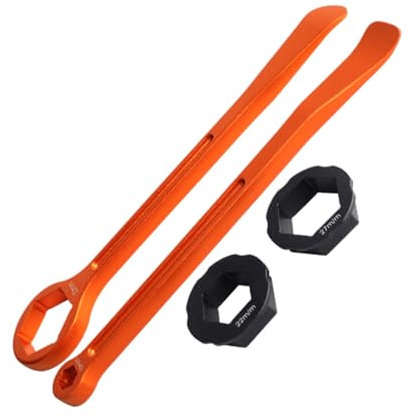 Verbessertes Motorrad-Reifen-Montagewerkzeug, Reifenheber, Schraubenschlüssel für Motorrad, Roller, Aluminium-Reifenwerkzeug