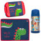 Seven SJ Set Scuola, Borraccia Termica, Tovaglietta, Portamerenda (Dinosauro)