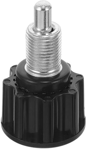 Gatuida Exercise Bike Replacement Knob Plastic Pull Pin Spring Knob for Fitness Equipment Rotating Ball-shaped Pull Pin Compatible with Home and Commercial Gym Machines Easy Installation