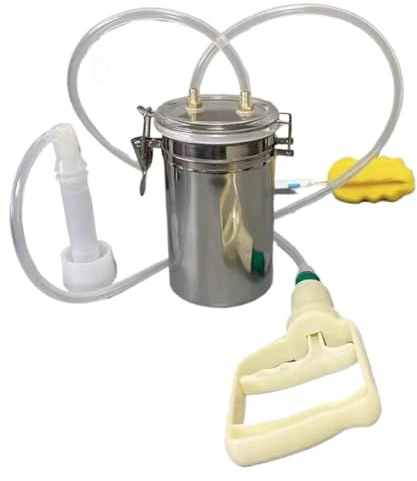 Melkmaschine for Kühe und Schafe, Milchpumpe for , manuelle for den Haushalt für Schafe, Ziegen und Kühe(1.05kg,Sheepskin)