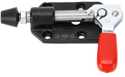 Morsetto a leva Push Pull, morsetto regolabile in ghisa con impugnatura in plastica per l’installazione di dispositivi di fissaggio per la lavorazione del legno e la saldatura, ran