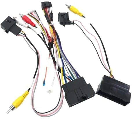 CAN-Bus Adapter für Ford Focus 2011-2019, Radio Steckdose mit Stromkabel, ABS Autoradio Schnittstelle, Einfache Installation, 12V Fahrzeug Elektronik Zubehör