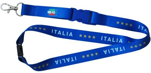 Portapass Portachiavi Blu Italia FIGC