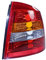 BESTPRICE 1x Heckleuchte rechts gelb/rot ohne Lampenträger Kompatibel mit OPEL ASTRA G CC (T98)