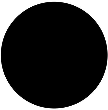 Runde Acryl-Scheiben, Acryl-Display-Basis, Acryl-Untersetzer-Scheiben, Plexiglas-Kreise, 3 mm dick, 20 Stück 15 cm Schwarz