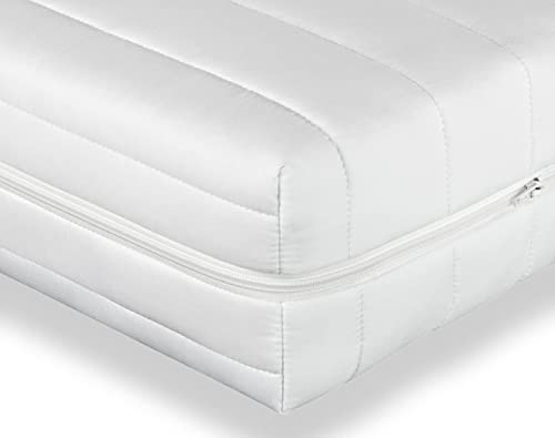 Träumegut24 HydroCell 7-Zonen Matratze 140x200 cm | Härtegrad wählbar | Höhe 16cm | Ergonomische Kaltschaummatratze | Oeko-TEX® | (H3&H4, 140x200cm, 16cm)