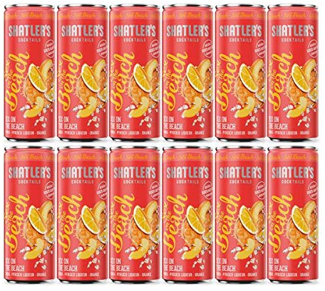 Shatler´s Cocktail Paket Sex on the Beach Alu_Dose (12x0,25l) incl. 3EUR Dosenpfand