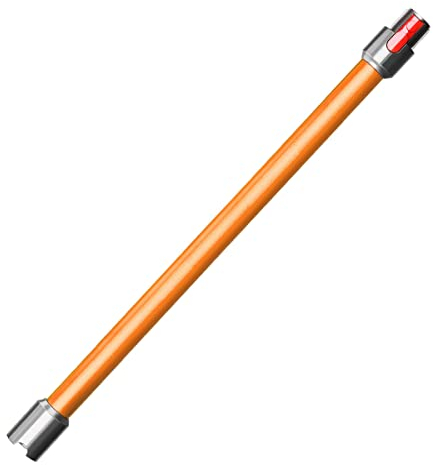 MOPEI Tube d'extension pour aspirateurs Dyson V7 V8 V10 V11 V15, 73CM (Orange)