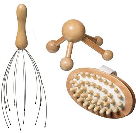 5five - coffret massage 3 pièces bambou