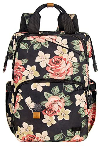 Hap Tim Mochila para laptop de 15.6/14/13.3 pulgadas, mochila de viaje para mujeres/hombres, impermeable, bolsa de computadora escolar, bolsa de libros de gran capacidad para