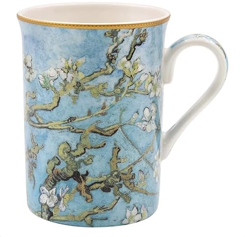 The Leonardo Collection LP95126 Ceramic Mug | Almond Blossom Design | 1 Pc