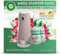 Air Wick Aerosol-Free Automatic Air Freshener Spray Bundle Kit, Eucalyptus & Freesia, 1 Gadget & 2 Refills (228ml), 24x7 Active Fresh Odour Neutraliser, Lasts Up to 140 Days, Air freshener For Home