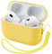 ORNARTO Kompatibel mit AirPods Pro 2 Hülle 2022, Schützende Flüssig Silikon Hülle für AirPods Pro 2 2022 Hybrid Skin Front LED Sichtbar Silikon Hülle Sonnenlicht