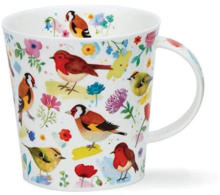 Dunoon Cairngorm Mug 0,48 l Oiseaux chorus de l'aube (rouge-gorge)