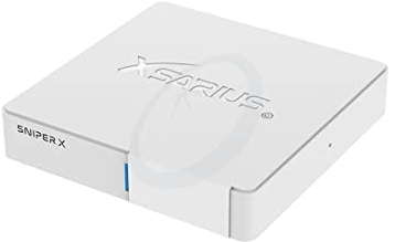 Xsarius Sniper X 4K White UHD HEVC OTT Linux WiFi IPTV PremiumTV Box
