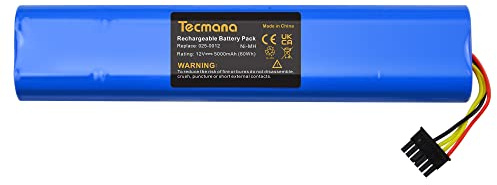 Tecmana 12V 5,0Ah Ersatzakku für Neato Botvac 945-0129, 70, 70E, 75, 80, 85