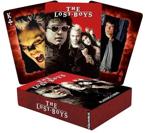 AQUARIUS Lost Jungen Spielkarten - Lost Boys Film Themen Deck Von Karten für Your Favorite Karte Games - Offiziell Lizenziert Handelsware & Collectibles