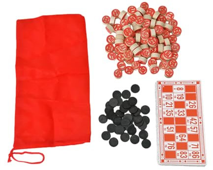 Juego De Bingo De Viaje De Madera, Juego De Mesa Familiar Portátil, Juguetes Educativos Y De Aprendizaje Vintage, Juego De Lotería De Bingo Ruso, Juego De Bingo Retro, Juego De Bingo Italiano Tombola