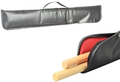 TEKKA BUDO Escrima Stock Schutztasche 70 cm - Trageasche Kunstleder - gefüttert mit Nebenfach