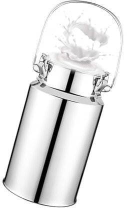 GoHaiDe Cubo de Lata de Leche de Acero Inoxidable con Tapa, contenedor de Aceite para Almacenamiento y Transporte de líquidos,15L