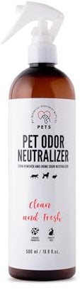 Pets Odor Probiotischer Geruchsneutralisierer 500ml - Enzymreiniger Katzenurin & Hundeurin – Geruchsentferner Sofa - Biologischer und Neutralisierender Enzymreiniger - 500 ml