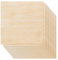 YEXEXINM 20 Pack Plywood Sheets, 300 x 300 x 1.5mm Basswood Sheets Unfinished Balsa Wood Sheets with Smooth Surfaces Square Wood Boards for DIY Crafts Model Painting Laser Engraving
