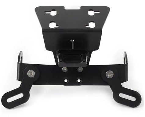 CDCZBJBVG Kennzeichenhalter für Motorrad Für Y&AMAHA Für XJ6N Für FZ6R Für XJ6 Diversion/F 2010-2016 Motorrad-Kennzeichenhalter Mit Licht, Heckklappen-Entferner