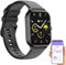 Newgen Medicals Fitnessuhr: Fitness-Smartwatch mit 1,93 Display, Freisprechen, 100 Sportmodi, App (Smartwatch Damen, Smartwatch Damen Telefonfunktion, Sport Armband)