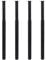 UJCHVHN Artikel-Teleskop-Tischbeine, 4 Stück, schwarz, 710 mm - 1100 mm, Tischzubehör, Tischbeine
