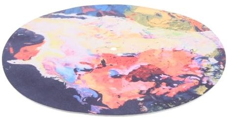 Toddmomy Filz plattentellerauflage für Vinyl schallplatten Langlebige Stabile Turntable Matte Rutschfeste Anti schmutz unterlage für Heim schallplattenspieler Geeignet