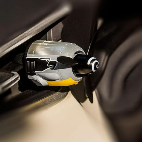 WWII Fighter Plane Car Air Freshener Vent Clip, Car Decor Air Freshener Vent Decoration, for Most Airs Vents Dashboard Decor