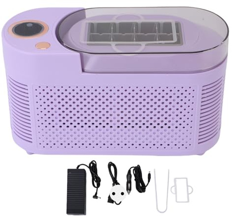 Ice Cube Maker Machine, Tragbare Mini Eiswürfelmaschine 8 Würfel, 120W Klein, Für Zuhause und Auto - Schnelle Eisproduktion, Kompakt und Mobil, Ideal Für Camping und Büro