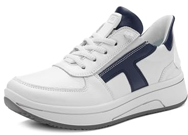 ARA Damen Sneaker Sapporo Weiss,Ink Gr. 37,5