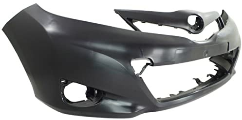 TVP Trade Vehicle Parts.co.uk Compatible With Front Bumper Primed Without Pdc & Washer Holes Toyota Yaris 2011-2014