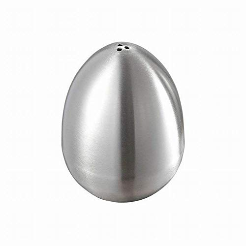 Delleu En Forma de Huevo Botellas de condimento de Acero Inoxidable Herramienta de condimento Pimienta Salero Coctelera Botellas de Especias de Cocina