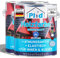 Plid® Holzfarbe Holzlack Silbergrau Innen & Außen - Wetterschutzfarbe Silbergrau Holzfarbe Außen - Dauerhafte Holzschutzfarbe - Farbe für Holz - Lackfarbe Wetterfest - Made in Germany 2,25l