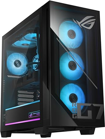 ASUS ROG G700TF Gaming Desktop | Intel Core Ultra 7 265F | 64GB RAM | 2TB SSD | RTX 5070Ti Prime | Win11 Home | Black