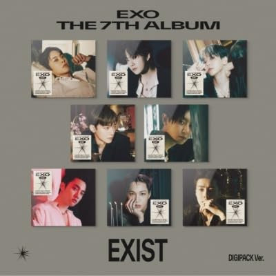 EXO EXIST The 7th Album Digipack Ver XIUMIN VER [+Extra gefaltetes Poster]