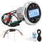 Fnfhsa Du 12V Reproductor Mp3 Bluetooth Resistente Al Agua Anti Interferencias Estéreo Digital Radio de Audio FM Am para Barcos Marinos RV