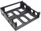ZIDDAR 3.5 To 5.25 Floppy To Optical Drive Bay Mounting Bracket Converters For Front Panel Card Reader Fan Speed Controllers