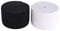 Gummiband 25 m 50 mm Breit Schwarz oder Weiss (Weiss)