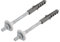 Sanlux 22530 4 Kit de Fixation pour lavabos, Lavabo-M10 x 140 mm