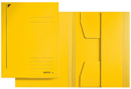 Leitz Jurismappe A4 430g/qm Karton (25er Packung, gelb)