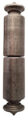 2 x SO-TOOLS® Türband Ø 27 / H 141 mm Zierband Zierscharnier zum anschweißen an Stahltüren und Tore