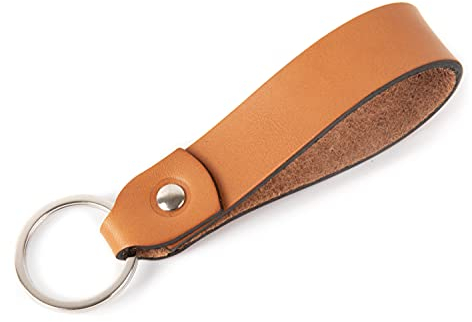 Italienisches Leder Schlüsselanhänger - Key Fob