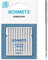 SCHMETZ | 10 Aiguilles pour machines à coudre | Overlock Universal | SY 2054 / 16X75 | Grosseur 90/14 | Attention: vérifiez le système d'aiguille recommandé dans le mode d'emploi